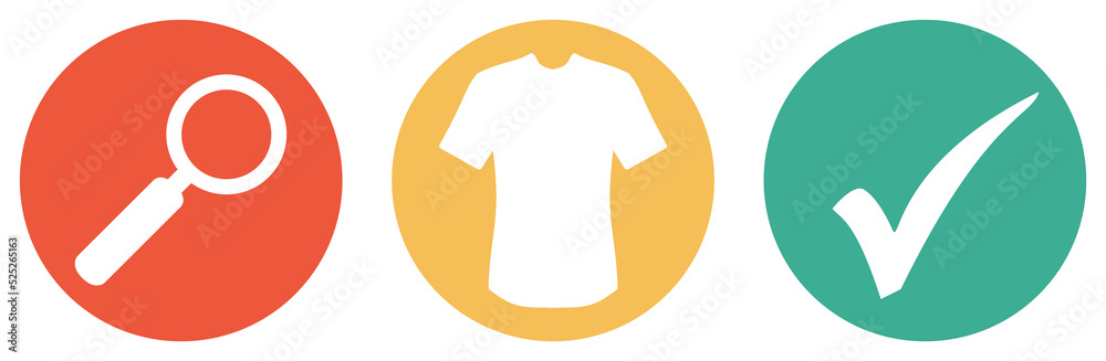 Kleidung oder Mode suchen - Bunter Button Banner Kleidung oder Mode suchen - Bunter Button Banner