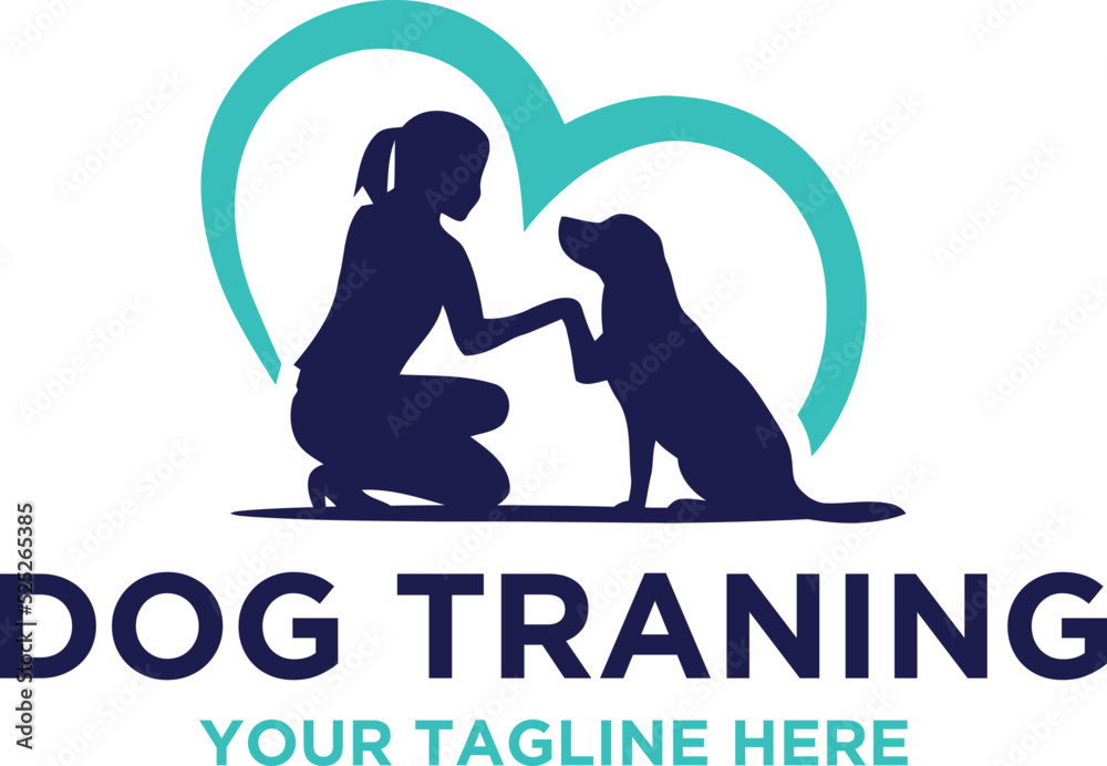 Dog traning logo