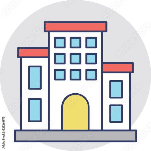 Buildings Vector Icon © creativestall