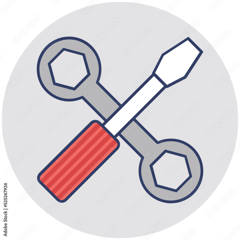 Repairing Tools Vector Icon Repairing Tools Vector Icon
