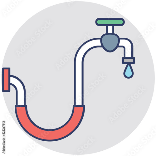 Faucet Vector Icon