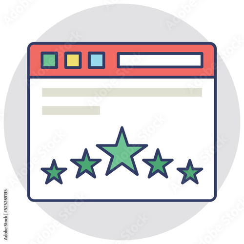 Page Quality Vector Icon