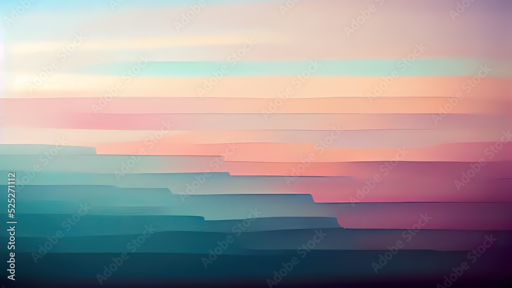 Colorful modern wallpaper gradient. Clean modern wallpaper, pastel colors. Geometric shapes, lines, pattern. Graphic abstract backdrop with textures.
