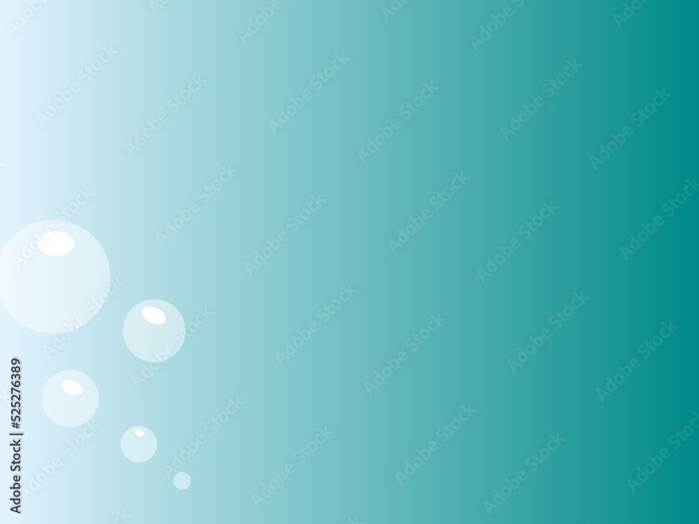 abstract blue background with bubbles