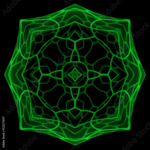 Guilloche round grid mandal...