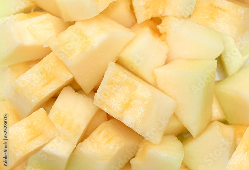 Close-up texture of the background of a ripe melon