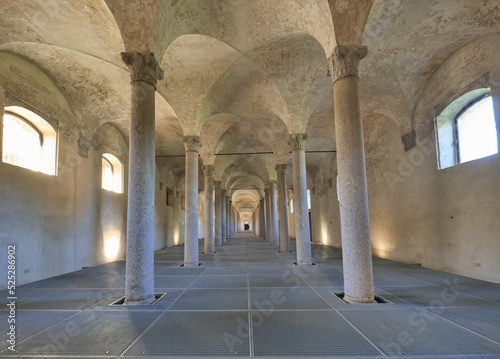 Stables of Castello Sforzesco (Vigevano, Lomellina, Province of Pavia, Lombardy, Italy) photo