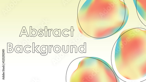 Abstract Background Fluid Vector 