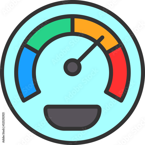 Speedometer Icon