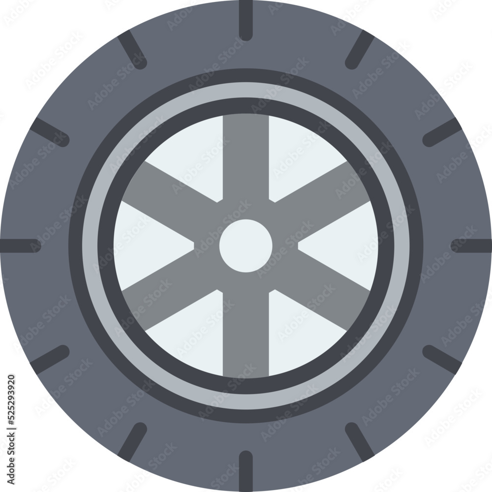 Obraz premium Tire Icon