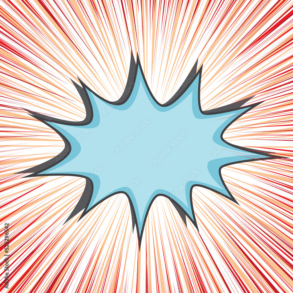 Comic speech bubble Comic speech bubble