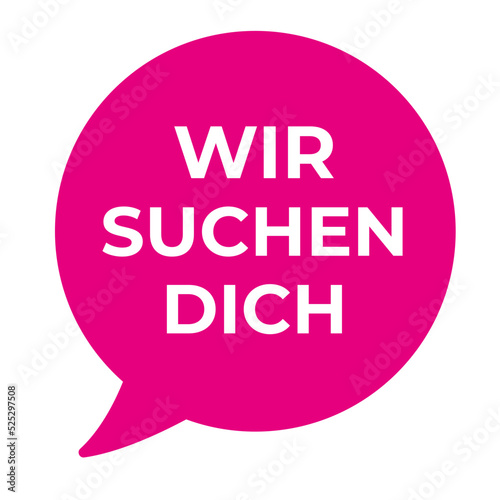 Stellenanzeige wir suchen dich