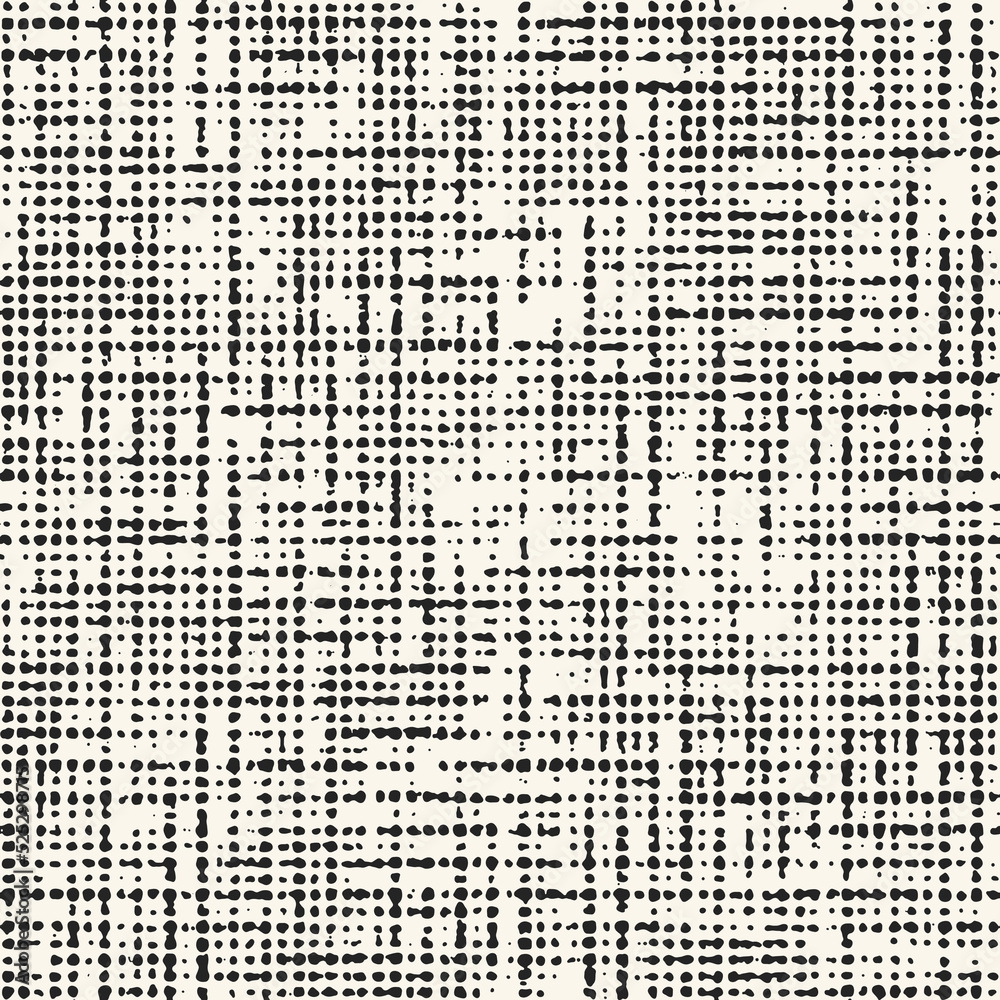 Mottled Ink Textured Grid Pattern Mottled Ink Textured Grid Pattern