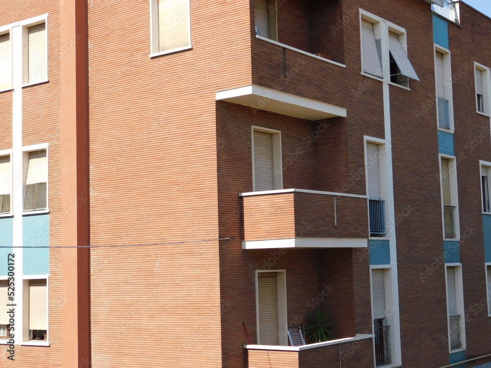 Fototapeta premium palazzo a bologna degli anni 1970