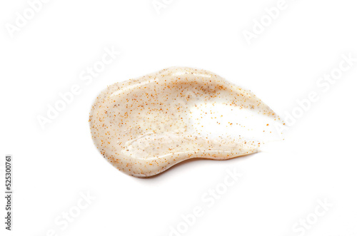 Obraz na plátne A sample of a scrub cream for washing