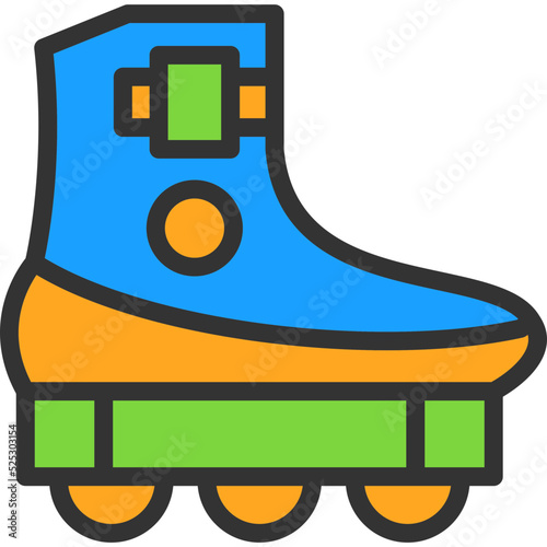 Roller Skating Icon