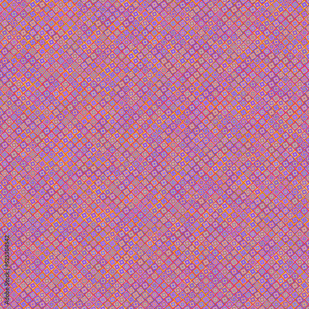 Color Rhombus tile tessellation pattern illustration Color Rhombus tile tessellation pattern illustration