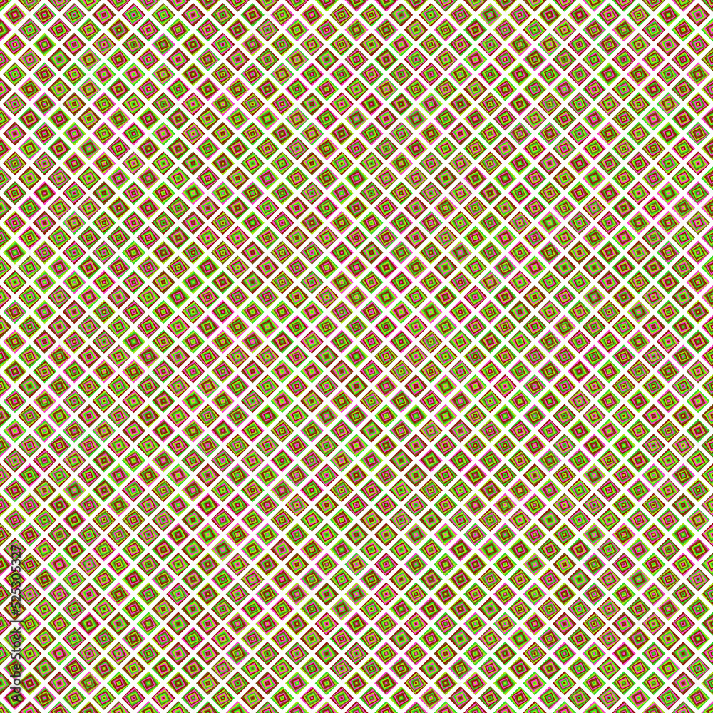 Color Rhombus tile tessellation pattern illustration