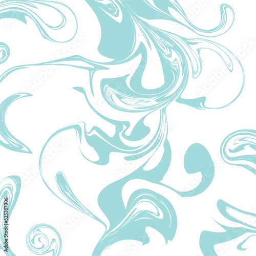light blue marbles abstract pattern, Victorian elegant style.
