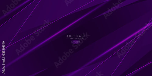 abstract purple background with shadows and simple lines. looks 3d with additional light. suitable for posters, brochures, e-sports and others. eps10 vector