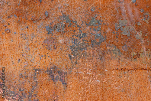 Rusty burnt metal of armored vehicles. metal texture with scratches and cracks © homeworlds