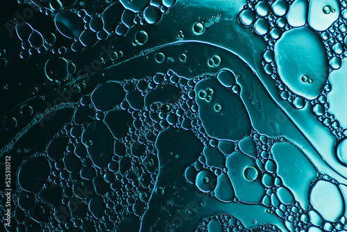 abstract water background with air bubbles