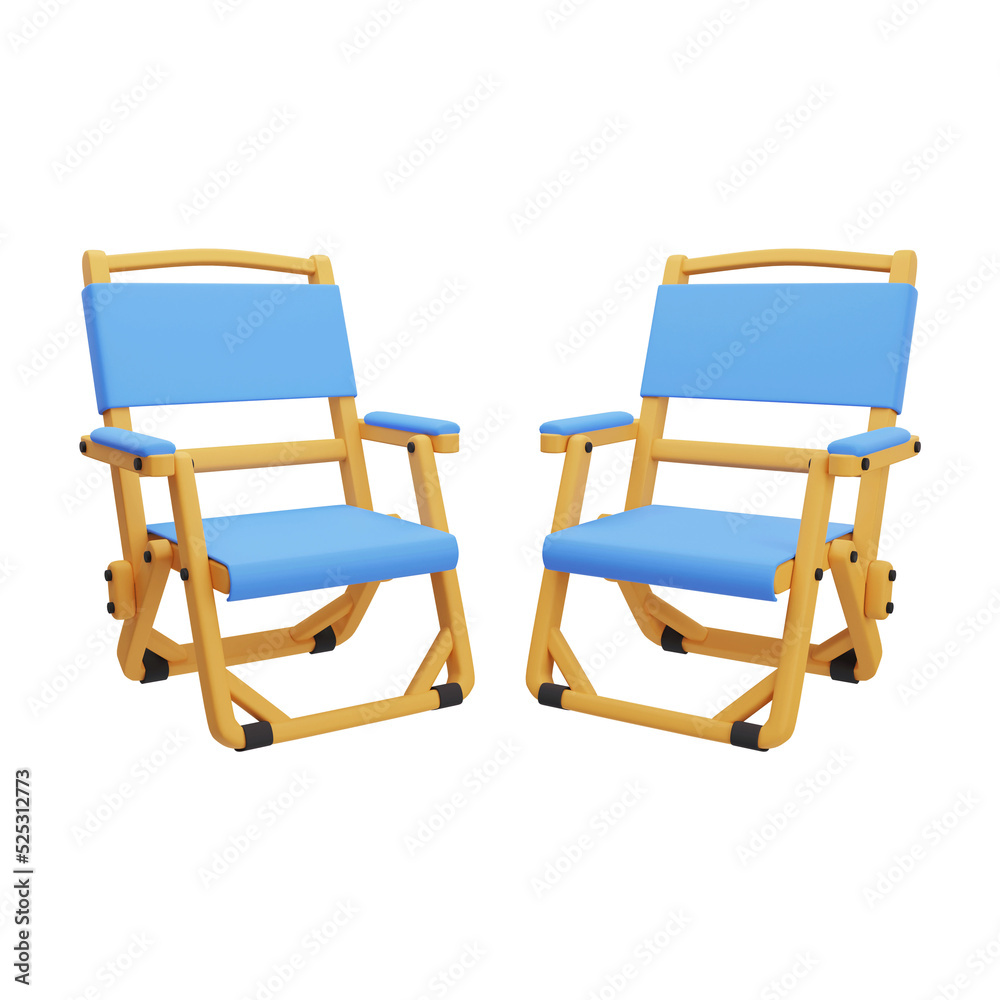 Arm chair home decoration icon Isolated 3d render Illustration Arm chair home decoration icon Isolated 3d render Illustration