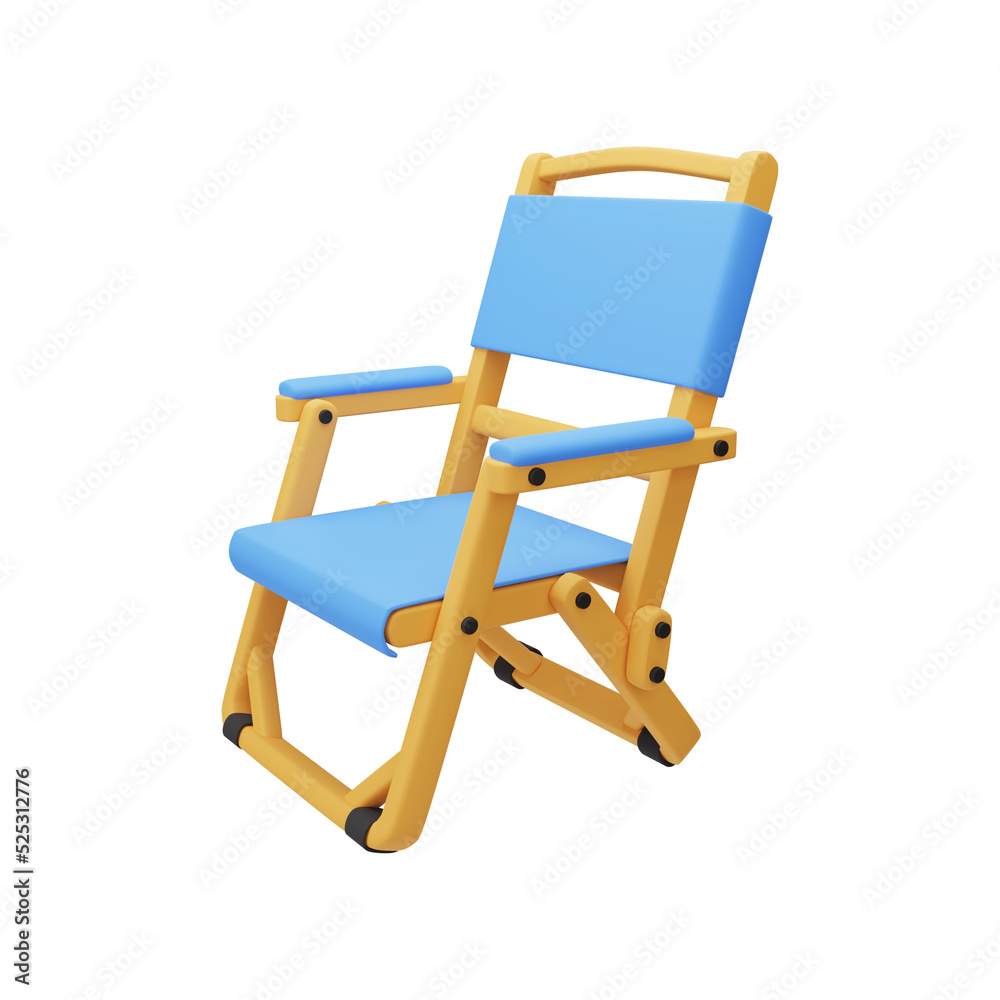 Arm chair home decoration icon Isolated 3d render Illustration Arm chair home decoration icon Isolated 3d render Illustration