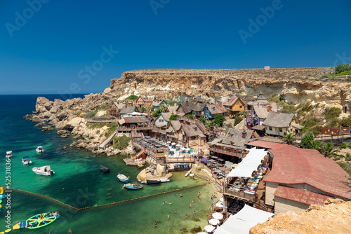 Popeye Village, also known as Sweethaven Village, is a purpose-built film set that has been converted into a attraction fun park, consisting of a collection of wooden houses photo