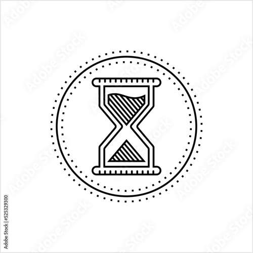 Hourglass Icon Monoline M_2208001