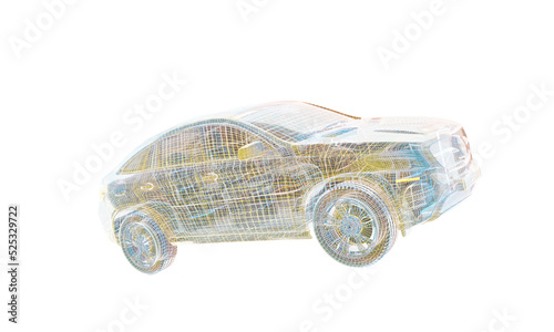 3D isometric image of a sma...