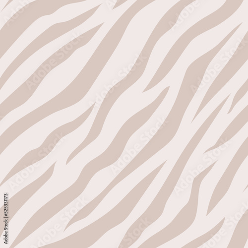 beige and cream zebra skin seamless pattern