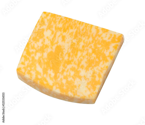 cheese  isolated on white photo