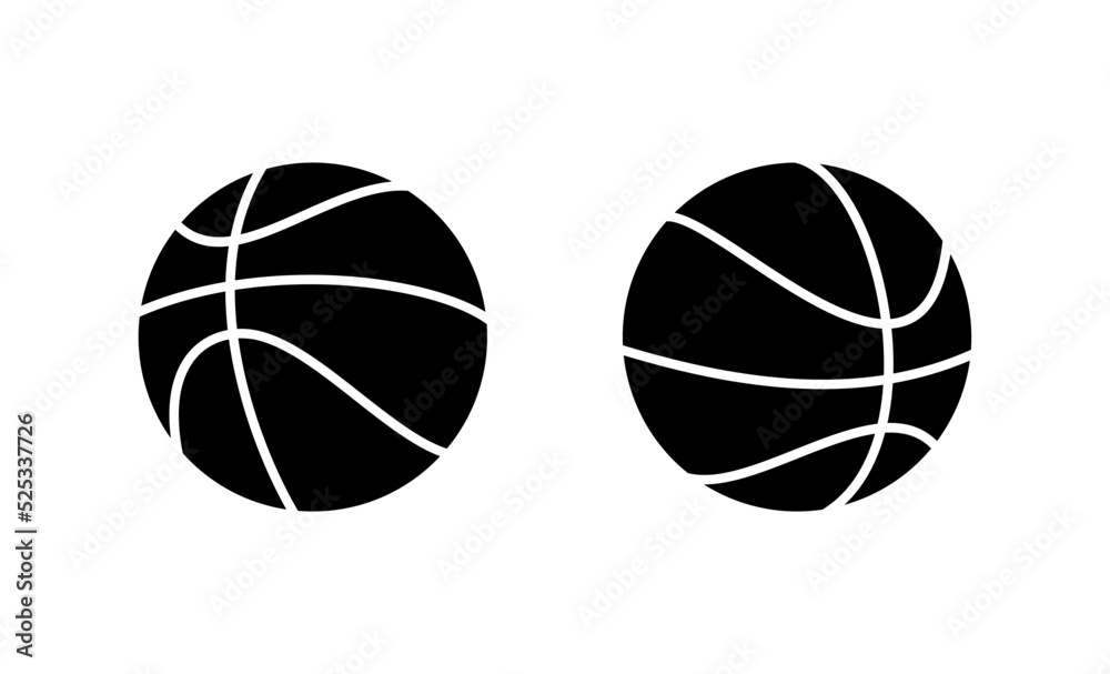 Basketball icon vector. Basketball ball sign and symbol Basketball icon vector. Basketball ball sign and symbol
