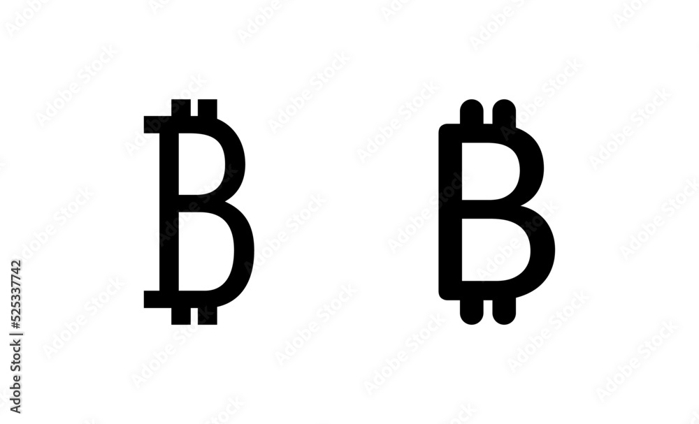 Bitcoin icon vector. bitcoin sign and symbol. payment symbol. cryptocurrency logo Bitcoin icon vector. bitcoin sign and symbol. payment symbol. cryptocurrency logo