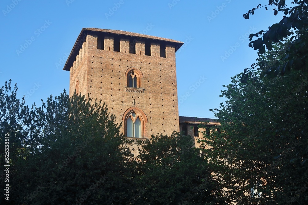 Fototapeta premium Castello Visconteo Pavia