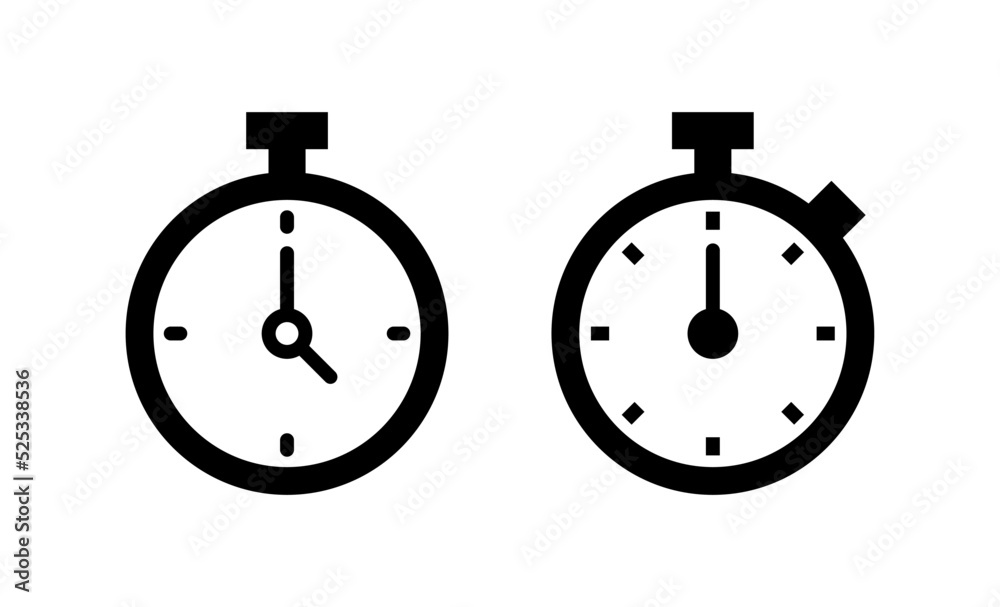 Stopwatch icon vector. Timer sign and symbol. Countdown icon. Period of time Stopwatch icon vector. Timer sign and symbol. Countdown icon. Period of time