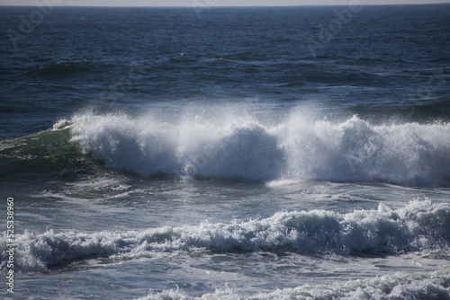 Ocean waves near the shore