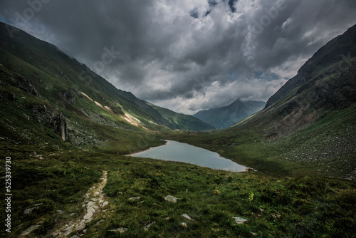 A stormy and very photogenic walk through the alpine mountains near Bad Gastein.