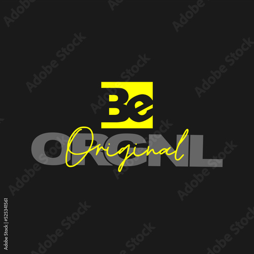 be original  typography tshirt and apparel design

