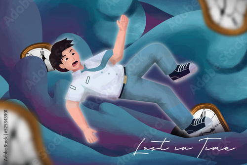 student lost in time