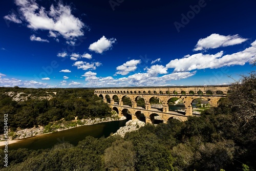 Vers Pont du Gard , France - Pont du Gard photo