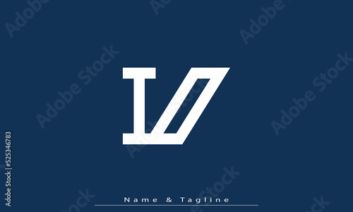 Alphabet letters Initials Monogram logo IO , OI