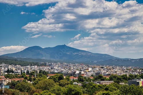 Blick auf die Stadt Thessaloniki in Griechenland 