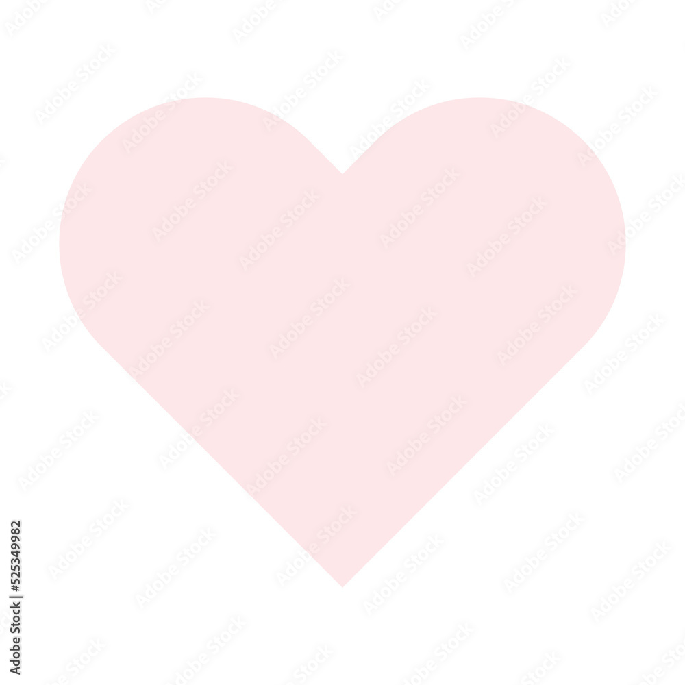 love symbol and icon illustration for happy valentine day