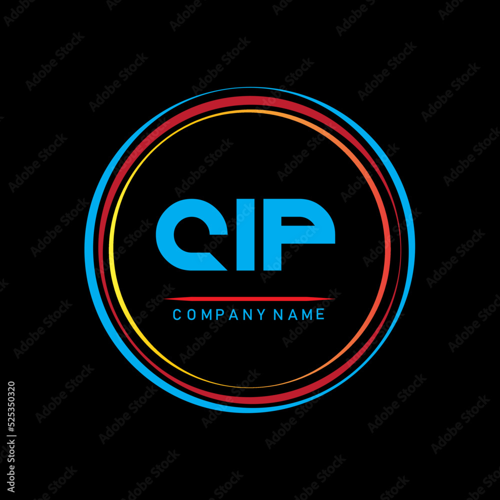 CIP letter logo,CIP letter design,letter CIP logo design,letter CIP ...