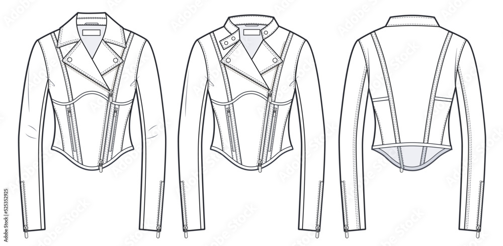 Discover more than 78 leather jacket sketch super hot - seven.edu.vn