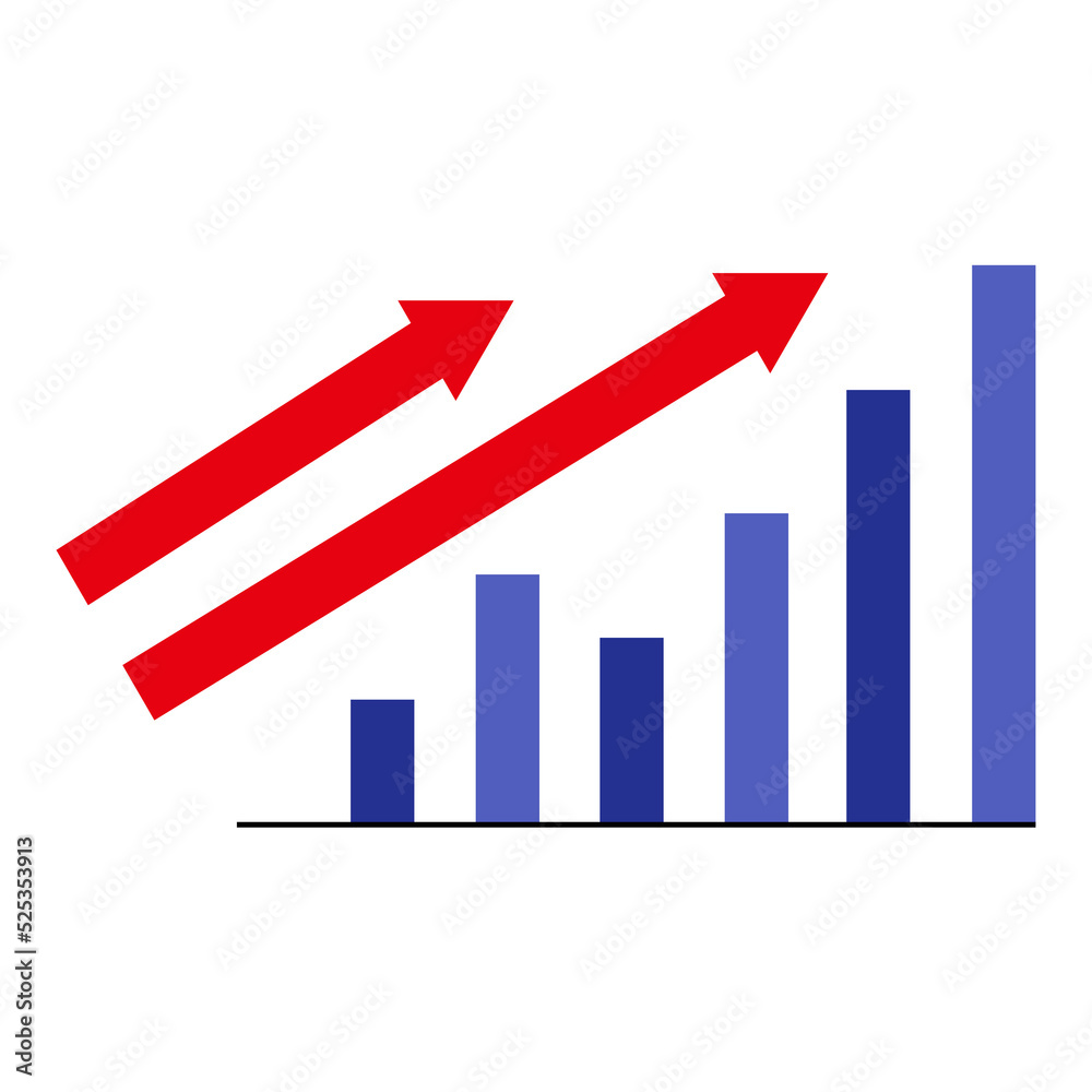 stock exchange and trading icon design element stock exchange and trading icon design element