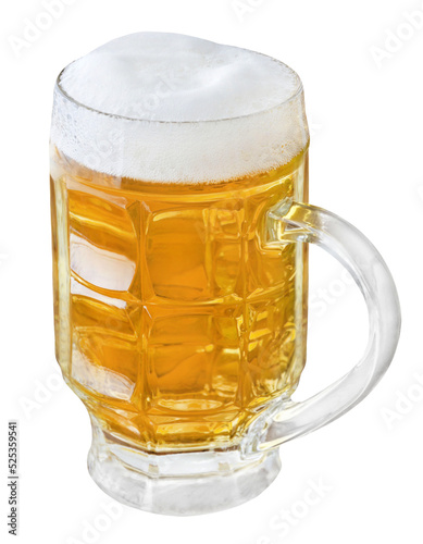 1 Glas Bier   Hintergrund transparent