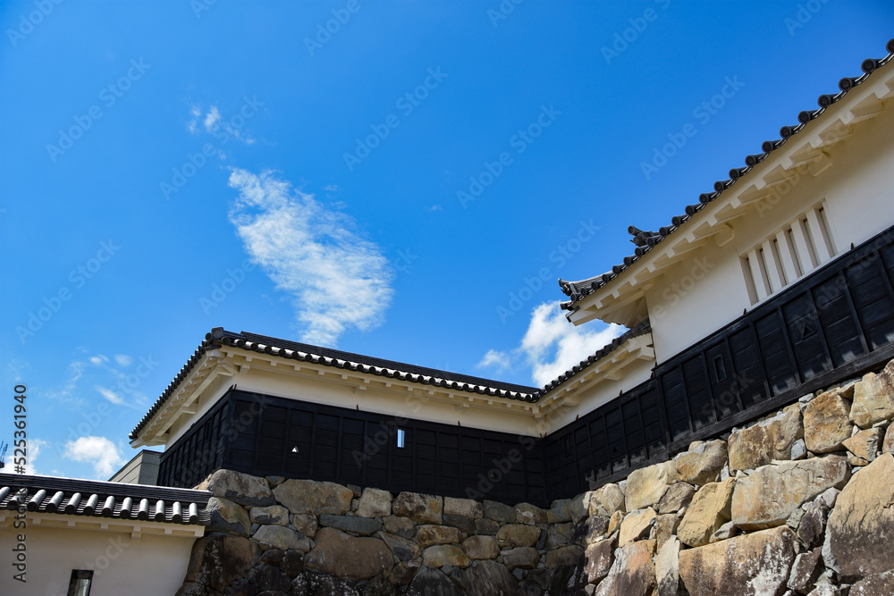 国宝松本城の城壁